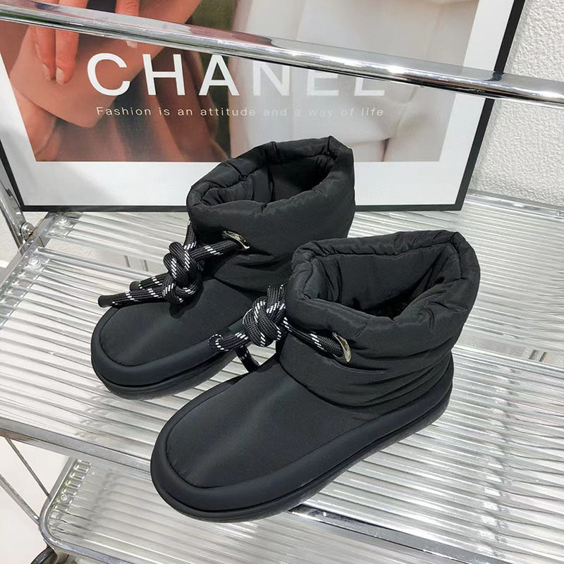 Women's Thick Warm Down Snow Boots - EnigmaParis