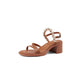 Lady's Sandals With Sweet Pearls