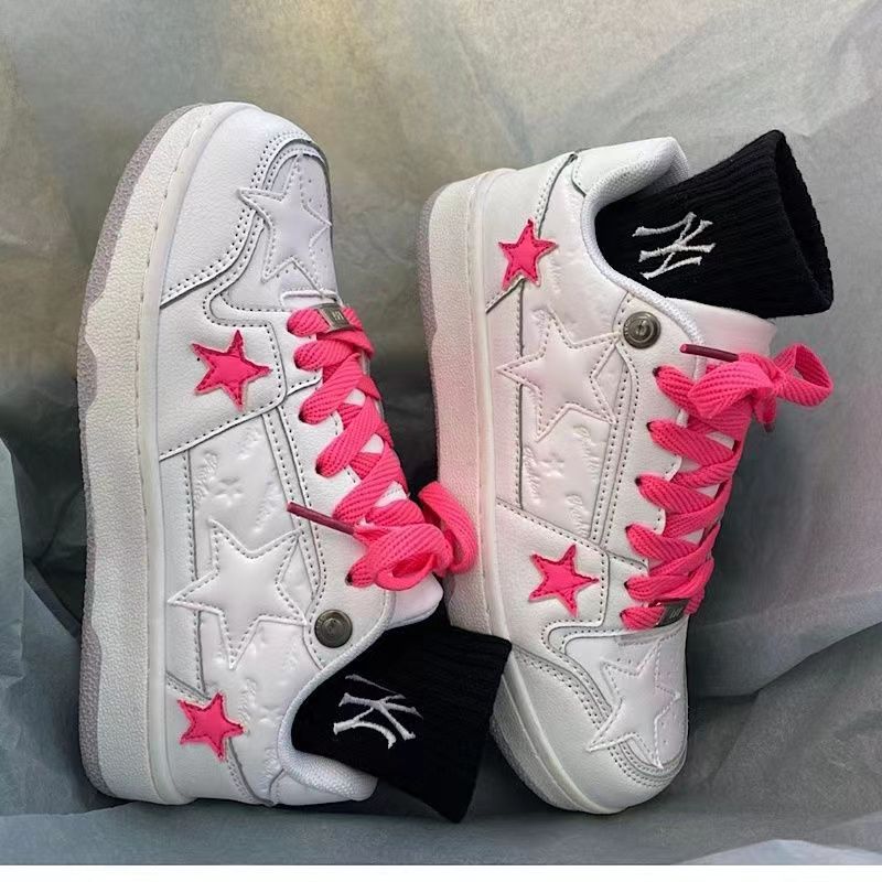 Super Hot All-match Thick Bottom American Chic Sports Board Shoes.
