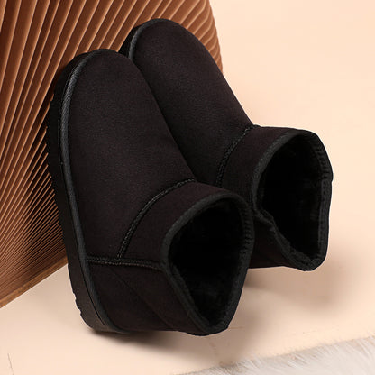 Winter Women's Warm Cotton Velvet Snow Boots - EnigmaParis