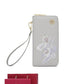 Ladies Gift Ethnic Style Zipper Leather Print Wallet