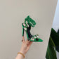 Women's Cold Noodles With Sesame Sauce Stiletto Heels Low.