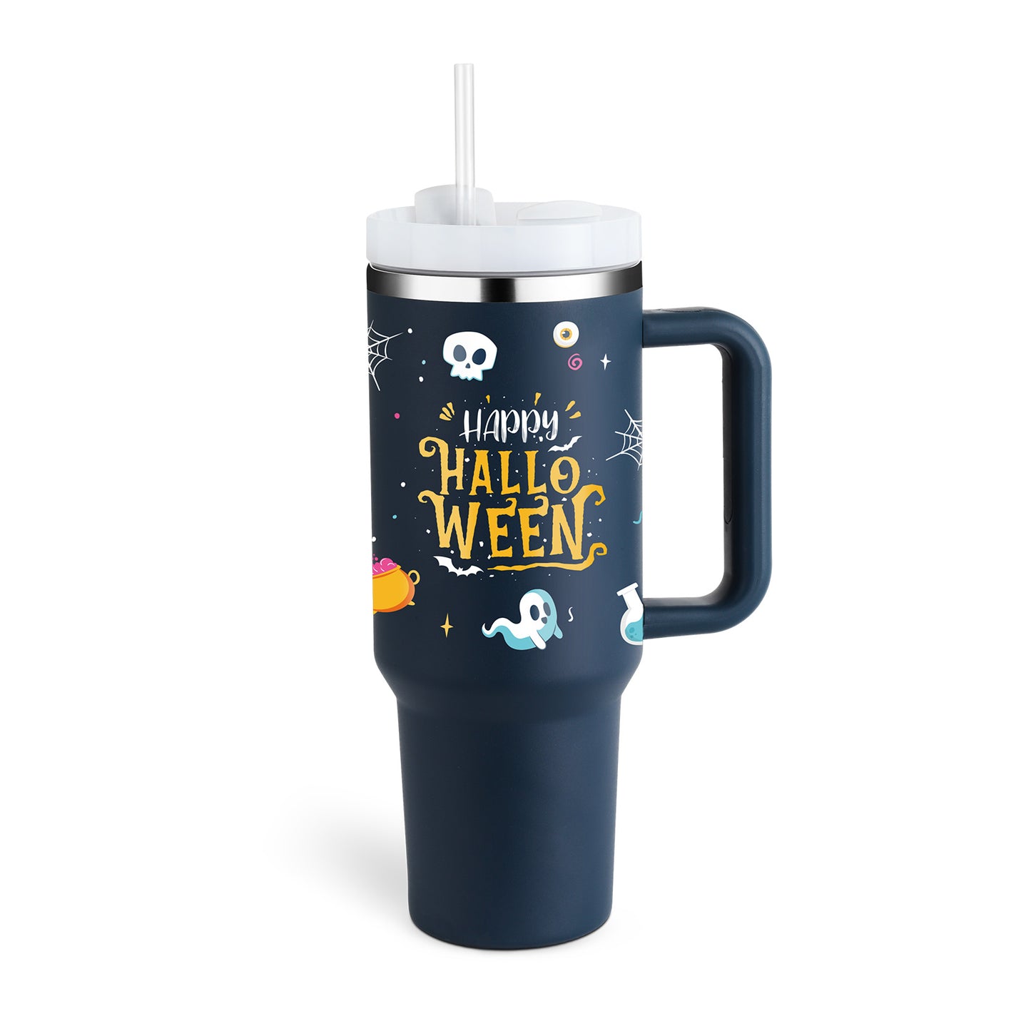 Stainless Steel Spill Proof Vacuum Coffee Cup Tumbler With Lid Tapered