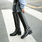 Women's Thickened Chunky Heel High Boots - EnigmaParis