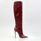 Pointed Toe Stiletto Heel High Leg Boot Foreign Trade Women's Boots - EnigmaParis