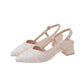 Trendy 2024 Summer Sandals for Women | Chunky Heel High Heel Shoes - EnigmaParis