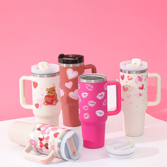 Stainless Steel Spill Proof Vacuum Coffee Cup Tumbler With Lid Tapered