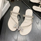 Stylish Plus Size Rhinestone Sandals: Bow Toe Covering, Fashionable Outer Wear - EnigmaParis