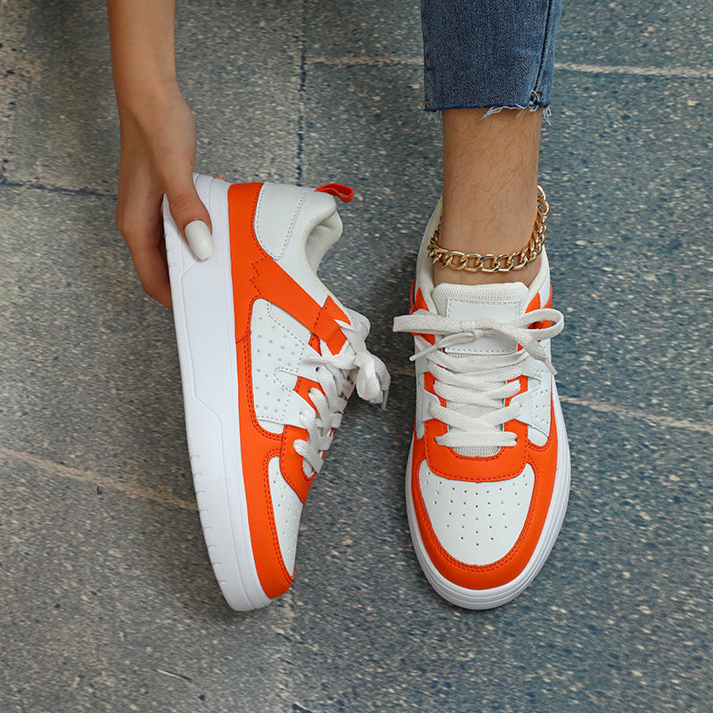 Women's Comfortable Platform Sneakers - Soft Bottom Sports Shoes.