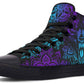 Customized Colorful Fashion High-top Canvas Shoes