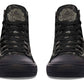 Printed Couple High-top Canvas Shoes