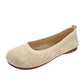 Soft Bottom Pumps Women's Knitted Woven Low-cut Flat Shoes - EnigmaParis