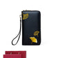 Ladies Gift Ethnic Style Zipper Leather Print Wallet