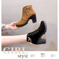 Rubber New Personalized Versatile High Heel Boots.