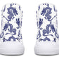 Printed Couple High-top Canvas Shoes