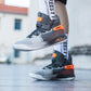 Youth Basketball Sneaker: Autumn Combat Cement Nail Shoes