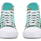 Printed Couple High-top Canvas Shoes