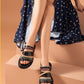 Women's Niche Roman Flat Sandals With A Sense Of Design