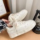 Girls' All-Matching Platform Sneakers - Casual and Trendy Footwear for Girls.