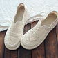 Cotton And Linen Art White Shoes Summer Retro Super Soft Bottom Breathable Mesh Shoes