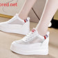 Women's Muffin Breathable Height Increasing Insole Shoes