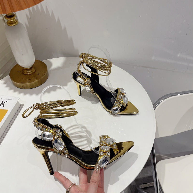 Women's Cold Noodles With Sesame Sauce Stiletto Heels Low.
