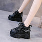 Women's Breathable Mesh Leisure Sports Platform Shoes.