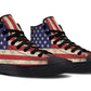 Customized Colorful Fashion High-top Canvas Shoes