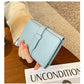 Women's First Layer Cowhide Wallet Short