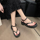 Trendy 2024 Summer Sandals for Women | Vintage Pearl Toeless Shoes - EnigmaParis