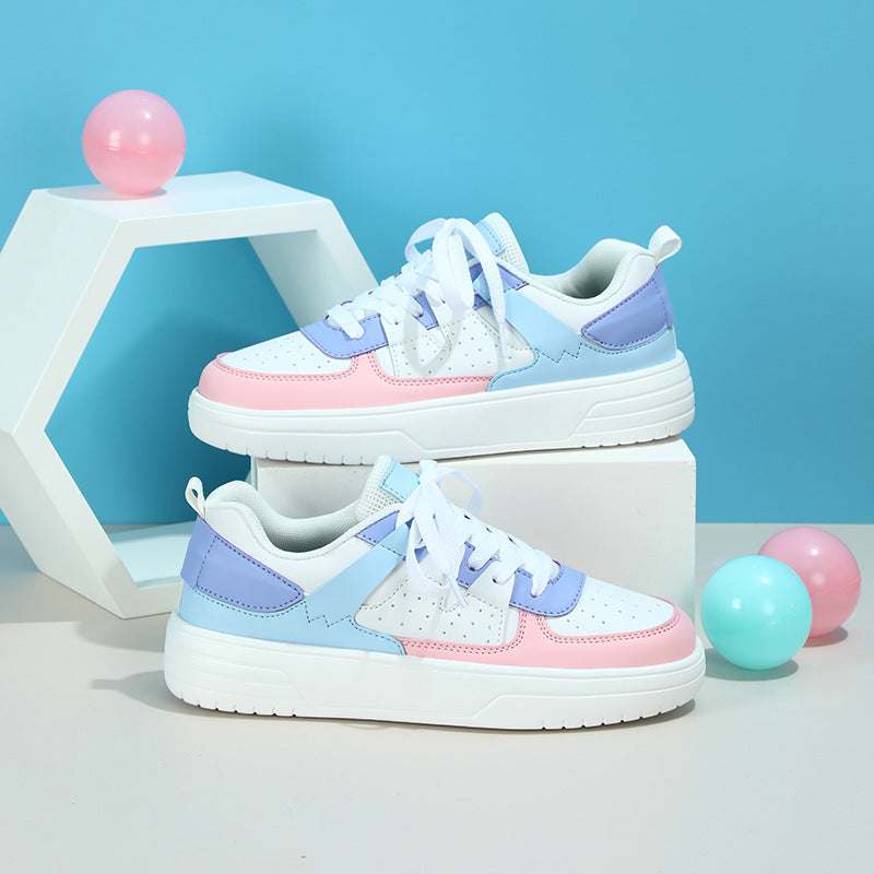 Women's Comfortable Platform Sneakers - Soft Bottom Sports Shoes.