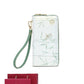 Ladies Gift Ethnic Style Zipper Leather Print Wallet