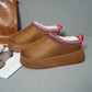 Short Martin Boots Thick Bottom Fleece-lined Snow Boots - EnigmaParis