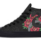 Printed Couple High-top Canvas Shoes