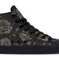 Printed Couple High-top Canvas Shoes
