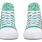 Printed Couple High-top Canvas Shoes