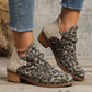 Plus Size Vintage Suede Boots