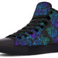 Printed Couple High-top Canvas Shoes