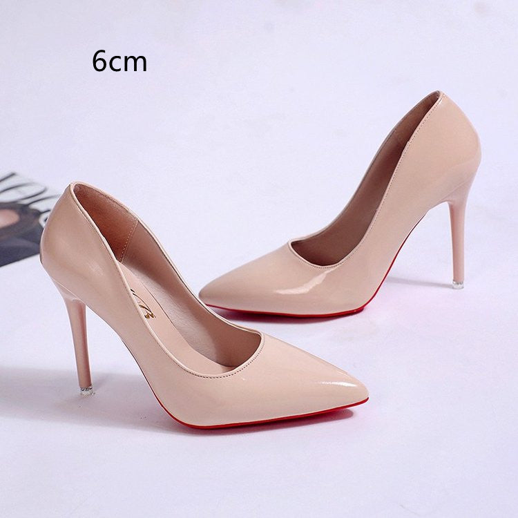 Women's Stiletto Heel Pointed Toe Pumps - Sexy High Heels.